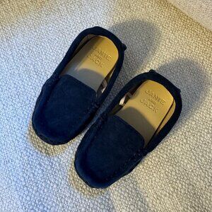NEVER WORN!! Janie and Jack Suede Loafers, size 5
